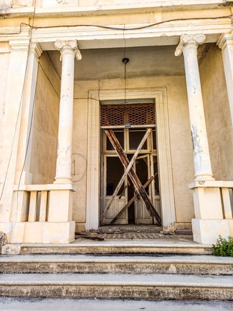 abandoned house in famagusta ghost town