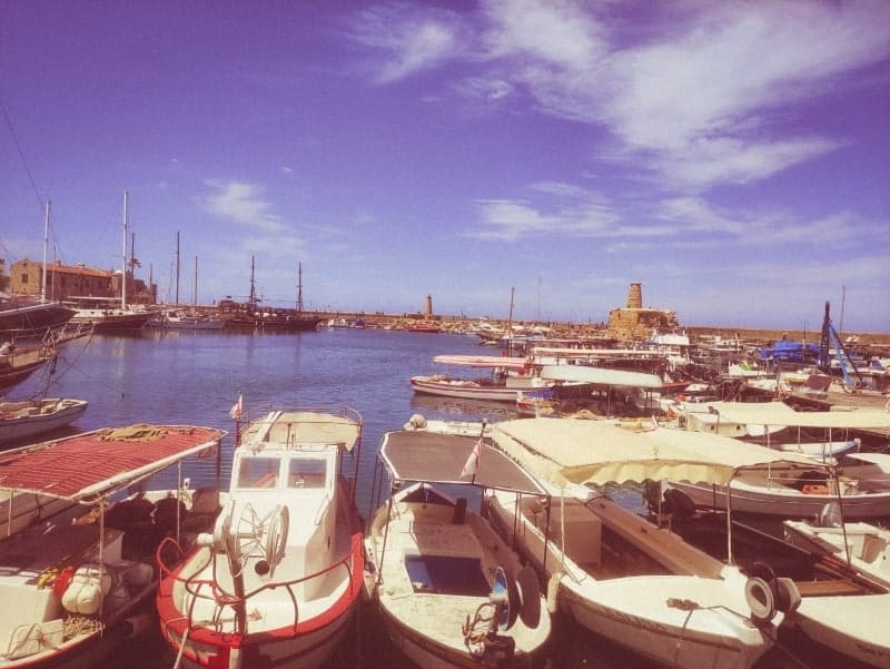 The Boats at Kyrenia Harbor