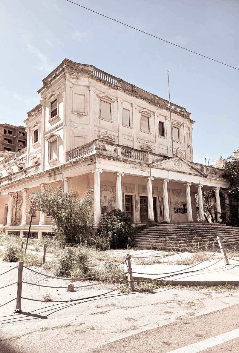 Conservatory in Varosha, Famagusta ghost town